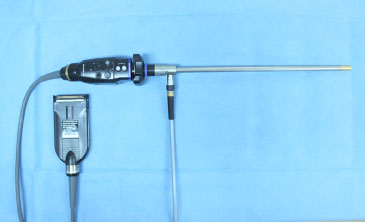 腹腔鏡手術に使用する器具カメラヘッド、スコープ画像